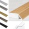 Self Adhesive Aluminium Door Thresholds Ramp For Connecting Wooden & Vinyl Floors