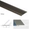 Aluminium Screw fix Flat Door Threshold For Wooden & Carpet Vinyl Flooring