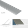 Aluminium Screw fix Flat Door Threshold For Wooden & Carpet Vinyl Flooring