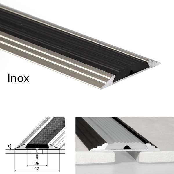 Non Slip Aluminium Anodised Flat Door Threshold A10 Profile 