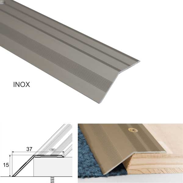 Aluminium Non Slip Door Bar Floor Trim Carpet Thresholds Ramp