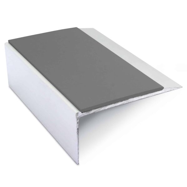 PVC Insert Aluminium Non Slip Stair Nosing Edge Trim