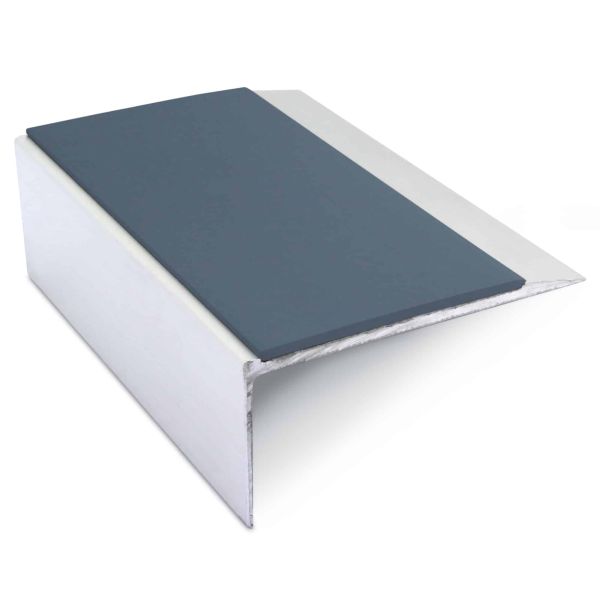 PVC Insert Aluminium Non Slip Stair Nosing Edge Trim