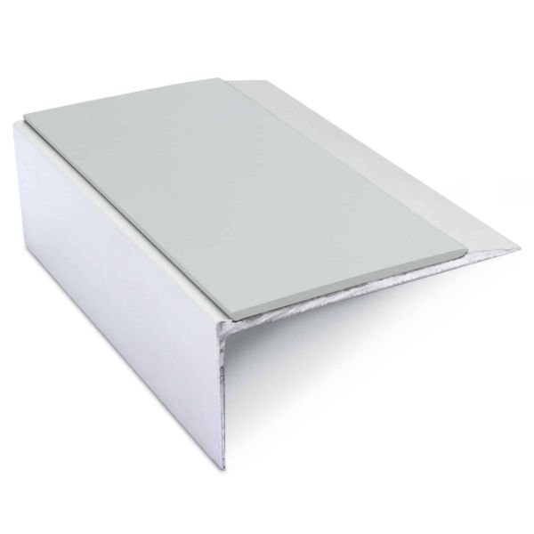 PVC Insert Aluminium Non Slip Stair Nosing Edge Trim