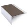 PVC Insert Aluminium Non Slip Stair Nosing Edge Trim