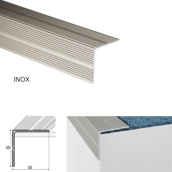 Aluminium Self Adhesive Stair Nosing for Edge Protection