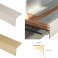 Self Adhesive Aluminium Stairs Nosing For Tile & Carpet Treads