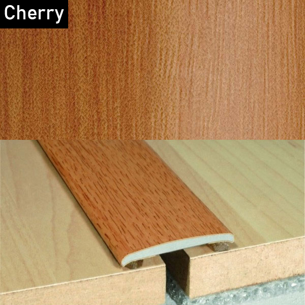 Aluminium Self-Adhesive Wood Effect Flat Door Threshold Strip