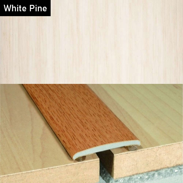 Aluminium Self-Adhesive Wood Effect Flat Door Threshold Strip