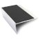 Non Slip Pvc Insert Aluminium Stair Nosing Edge Trim