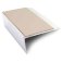 Non Slip Pvc Insert Aluminium Stair Nosing Edge Trim