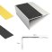 Aluminium Stair Nosing Edge Trim With Pvc Insert Non Slip