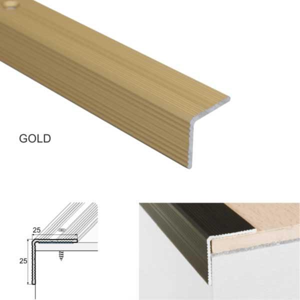 Aluminium Stair Nosing for Wooden Stair Treads
