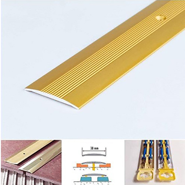 Screw Fix Aluminium Threshold Carpet Cover For Home Or Commercial Use