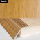 Wood Effect Aluminium Door Floor Carpet Trim Threshold Ramp