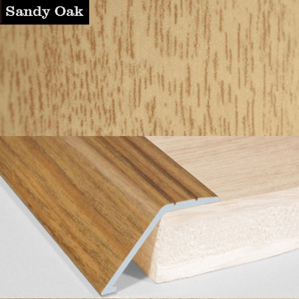 Wood Effect Aluminium Door Floor Carpet Trim Threshold Ramp