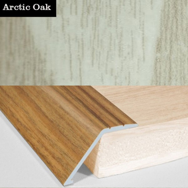 Wood Effect Aluminium Door Floor Carpet Trim Threshold Ramp