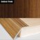 Wood Effect Aluminium Door Floor Carpet Trim Threshold Ramp