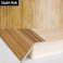 Wood Effect Aluminium Door Floor Carpet Trim Threshold Ramp