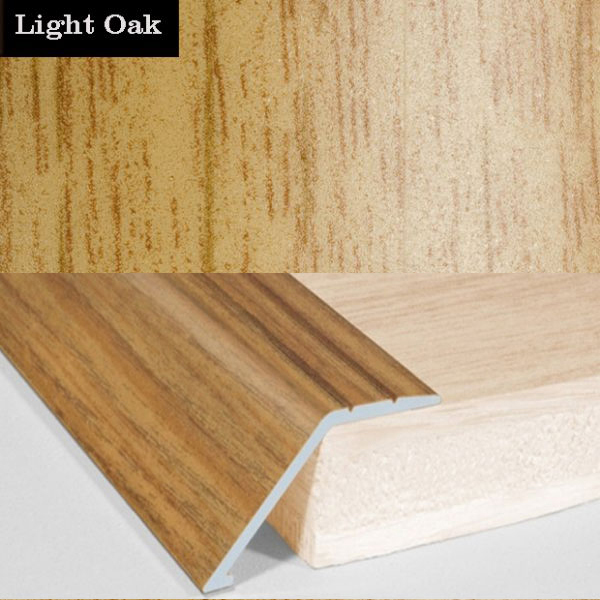 Wood Effect Aluminium Door Floor Carpet Trim Threshold Ramp