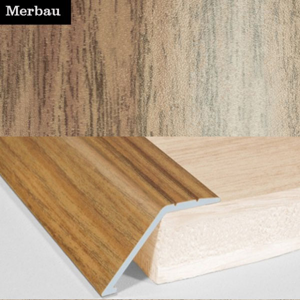 Wood Effect Aluminium Door Floor Carpet Trim Threshold Ramp