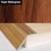 Wood Effect Aluminium Door Floor Carpet Trim Threshold Ramp