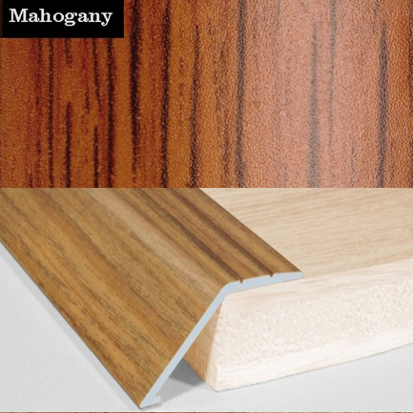 Wood Effect Aluminium Door Floor Carpet Trim Threshold Ramp