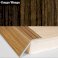 Wood Effect Aluminium Door Floor Carpet Trim Threshold Ramp