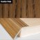 Wood Effect Aluminium Door Floor Carpet Trim Threshold Ramp