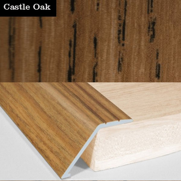 Wood Effect Aluminium Door Floor Carpet Trim Threshold Ramp