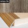 Wood Effect Aluminium Door Floor Carpet Trim Threshold Ramp