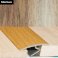 Aluminium Wood Effect Door Thresholds For Vinyl, Laminate & Wooden Floors