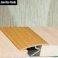 Aluminium Wood Effect Door Thresholds For Vinyl, Laminate & Wooden Floors