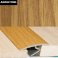 Aluminium Wood Effect Door Thresholds For Vinyl, Laminate & Wooden Floors