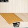 Aluminium Wood Effect Door Thresholds For Vinyl, Laminate & Wooden Floors