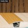 Aluminium Wood Effect Door Thresholds For Vinyl, Laminate & Wooden Floors