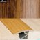 Aluminium Wood Effect Door Thresholds For Vinyl, Laminate & Wooden Floors