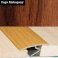 Aluminium Wood Effect Door Thresholds For Vinyl, Laminate & Wooden Floors