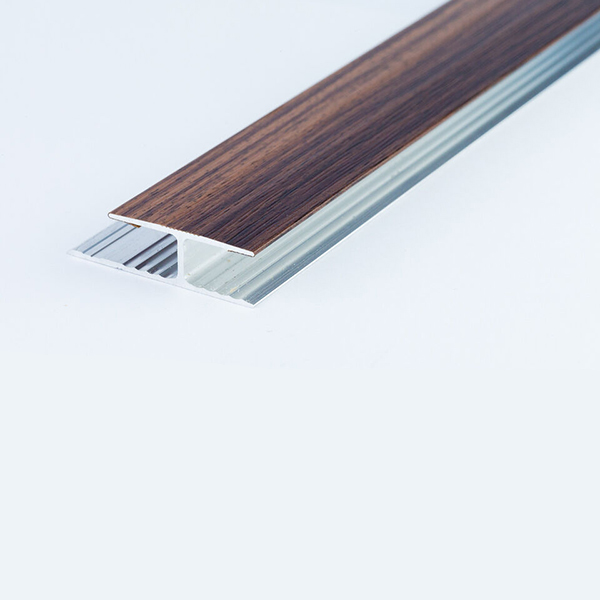Aluminium Wood Effect Floor Trim Door Threshold Laminate Connector