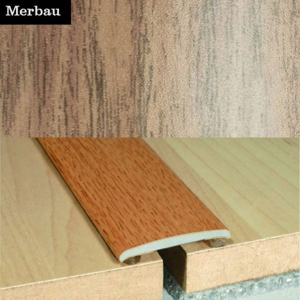 Self Adhesive Aluminium Wood Effect Door Threashold Floor Trim