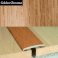 Self Adhesive Aluminium Wood Effect Door Threashold Floor Trim