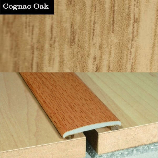 Self Adhesive Aluminium Wood Effect Door Threashold Floor Trim