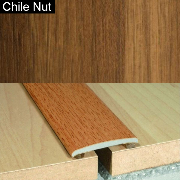 Self Adhesive Aluminium Wood Effect Door Threashold Floor Trim