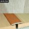 Self Adhesive Aluminium Wood Effect Door Threashold Floor Trim