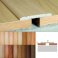 Self Adhesive Aluminium Wood Effect Door Threashold Floor Trim