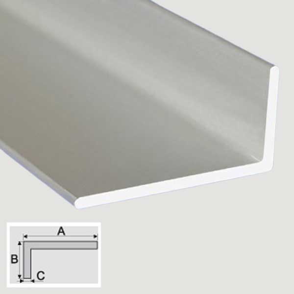 Aluminum Anodised Profile Bar Non-Equal Sided Angle Bar 1m Long