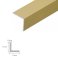 Anodised Aluminium Angle Corner Trim Edging Guard - 1m Long 