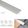 Aluminium T Bar Transition Trim Anodised Threshold For Tiles