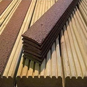 Anti Slip 50mm Brown Heavy Duty GRP Decking Strips 