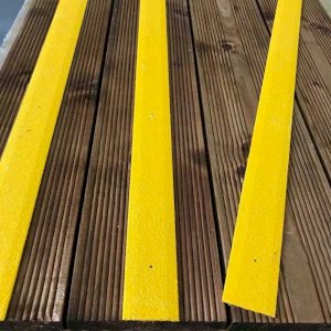 Anti Slip 50mm Heavy Duty GRP Decking Domestic & Commercial Strips 